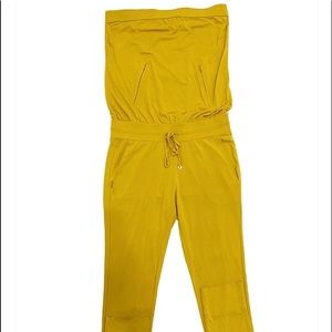 Paola Frani off shoulder jumpsuit.